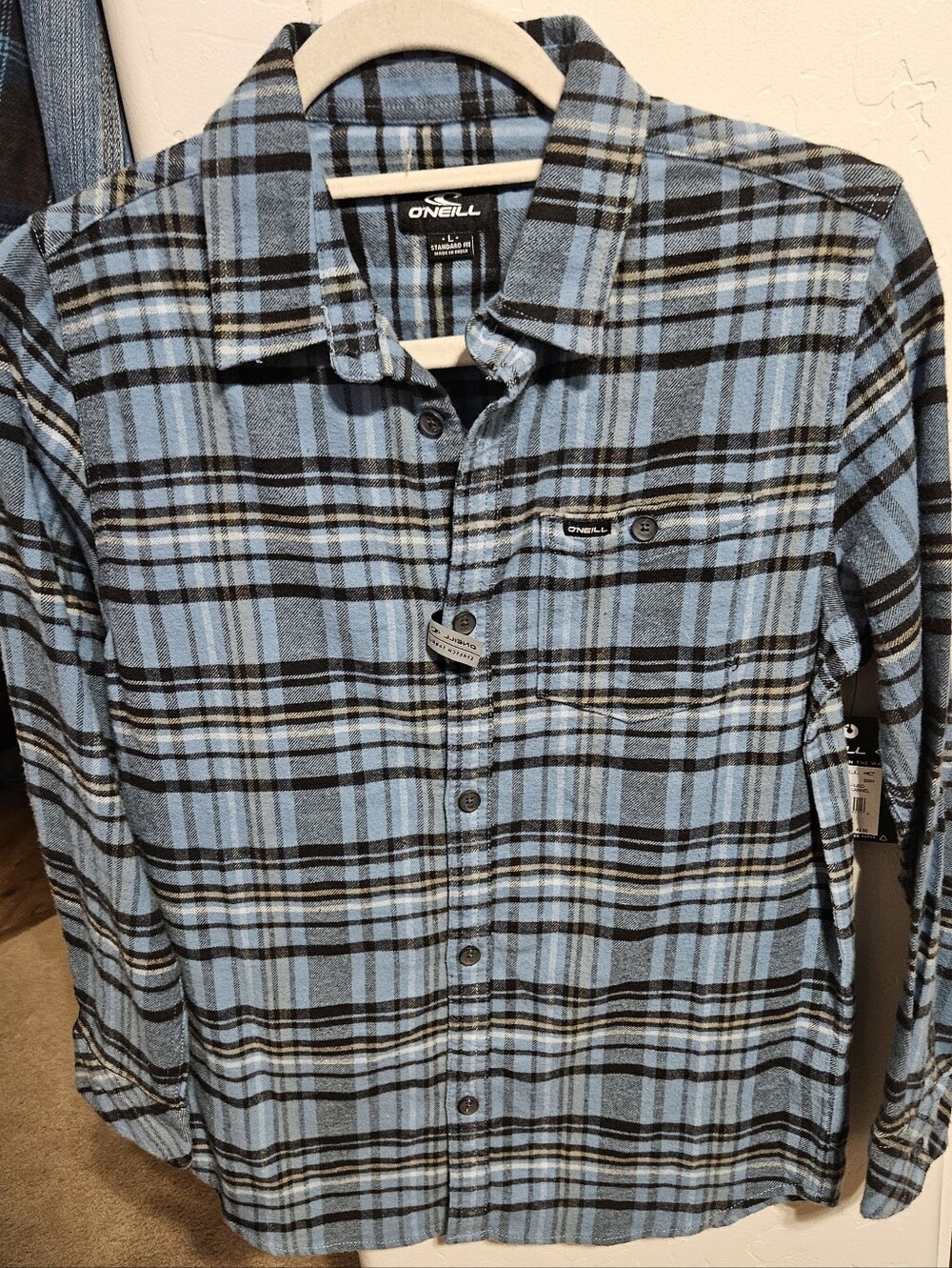 Boys Oneill Flannel NWT